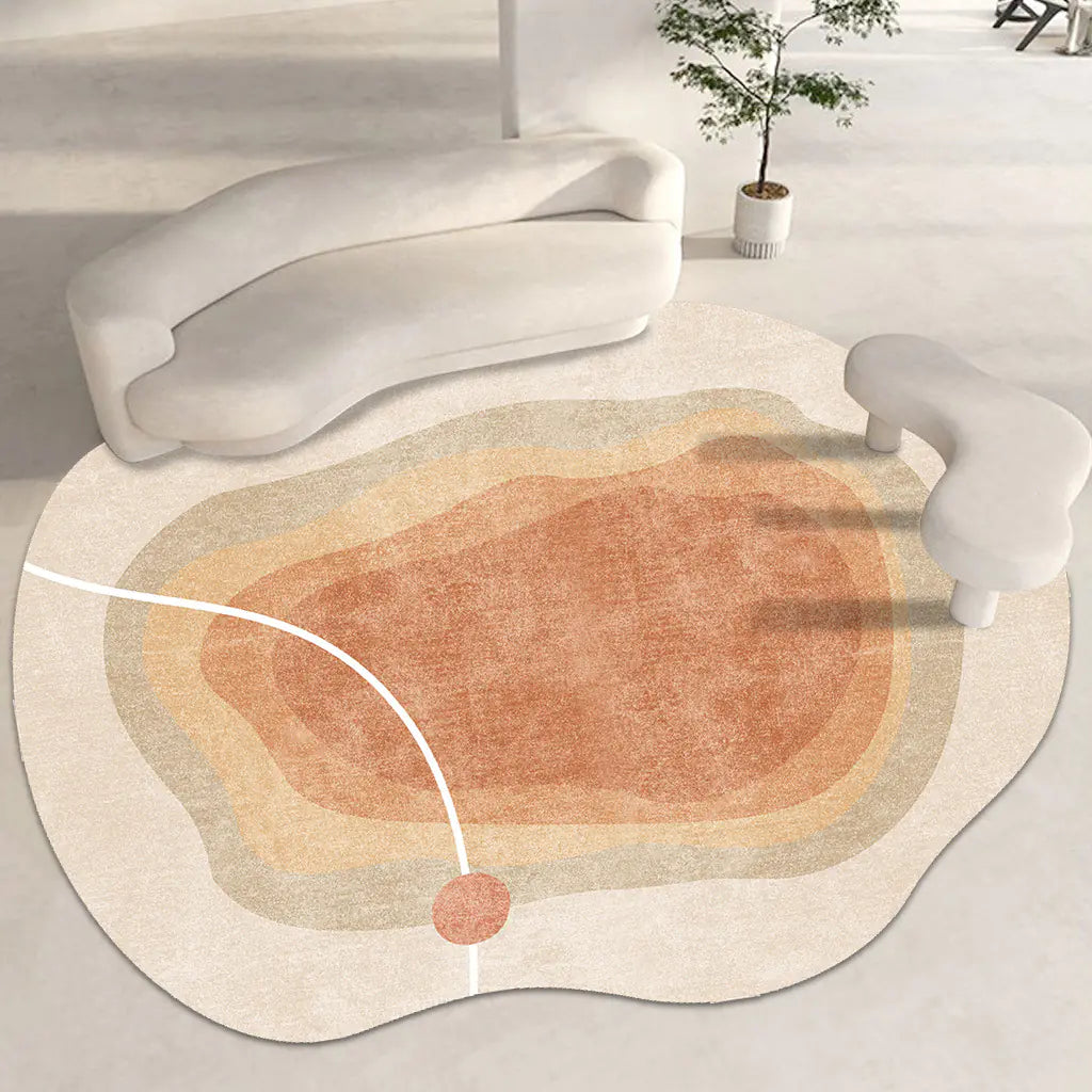 Elegant Home Area Rug with Anti-Slip Base - ZERO